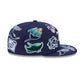 New Era Tampa Bay Rays MLB All Over Team 59FIFTY Fitted Cap