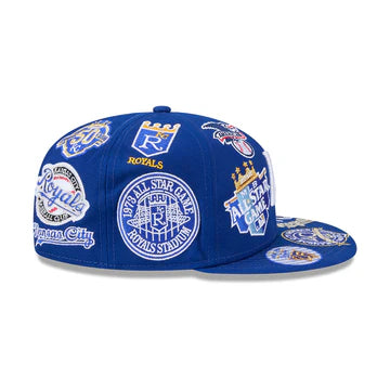 New Era Kansas City Royals MLB All Over Team 59FIFTY Fitted Cap