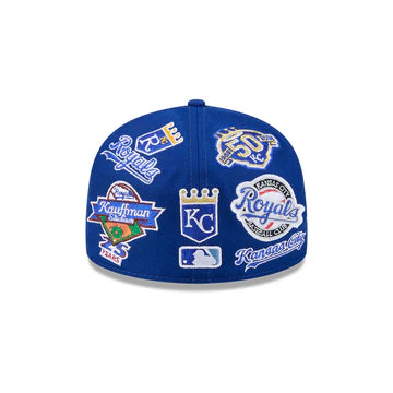 New Era Kansas City Royals MLB All Over Team 59FIFTY Fitted Cap