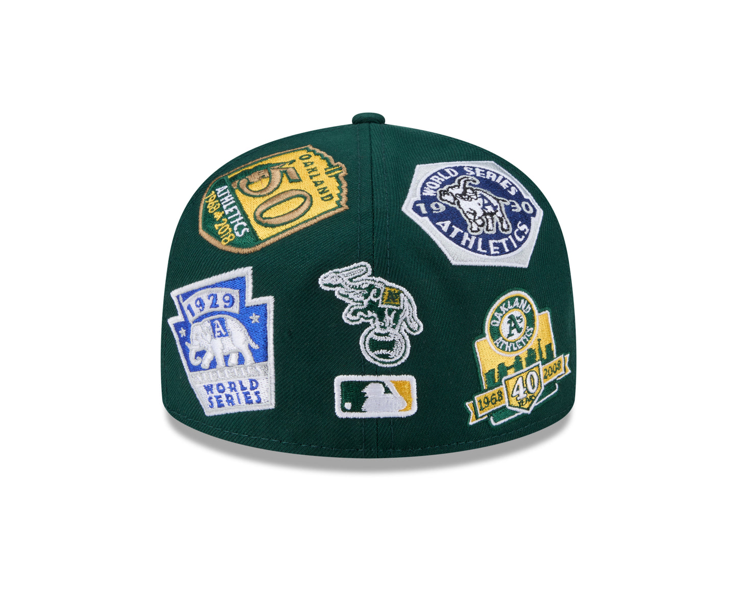 New Era Oakland Athletics MLB All Over Team 59FIFTY Fitted Cap
