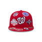 New Era Washington Nationals MLB All Over Team 59FIFTY Fitted Cap