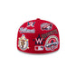 New Era Washington Nationals MLB All Over Team 59FIFTY Fitted Cap