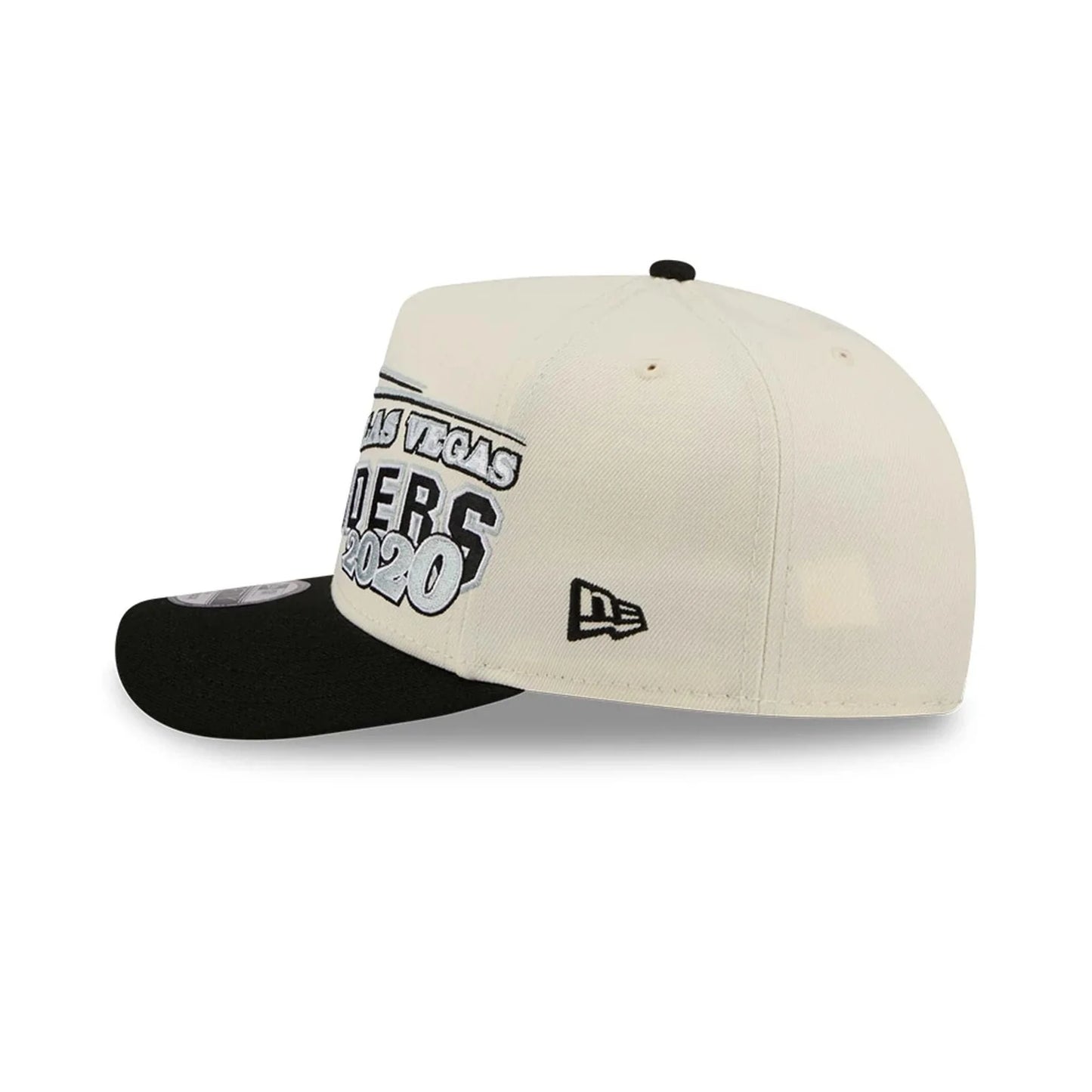 New Era Las Vegas Raiders NFL Classic White 9FIFTY A-Frame Snapback Adjustable Cap