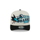 New Era San Jose Sharks NHL Chrome White Classic 9FIFTY A-Frame Snapback