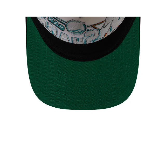 New Era San Jose Sharks NHL Chrome White Classic 9FIFTY A-Frame Snapback