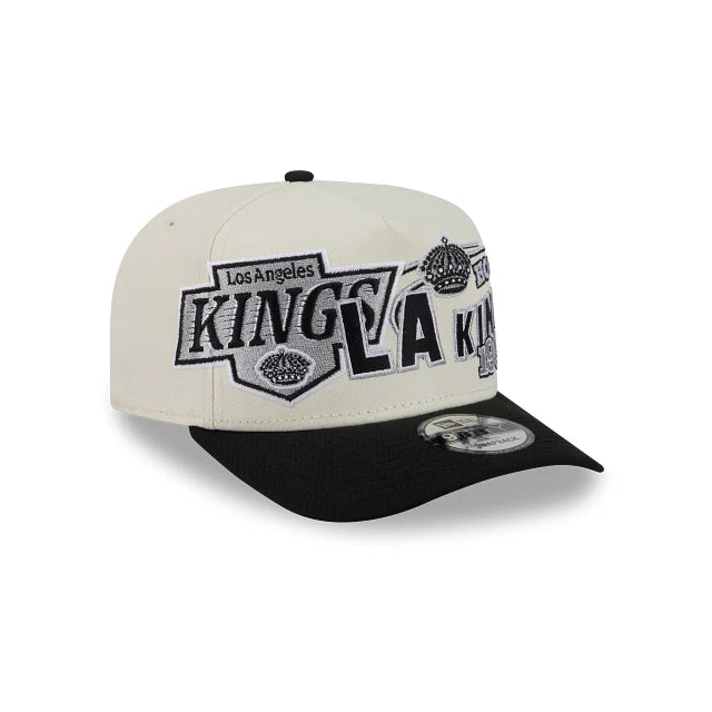 New Era Los Angeles Kings NHL Chrome White Classic 9FIFTY A-Frame Snapback