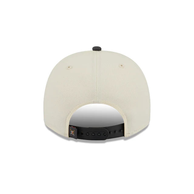 New Era Vegas Golden Knights NHL Chrome White Classic 9FIFTY A-Frame Snapback