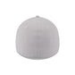 NEW ERA Grey METALLIC Los Angeles Dodgers 39THIRTY Stretch Fit Cap