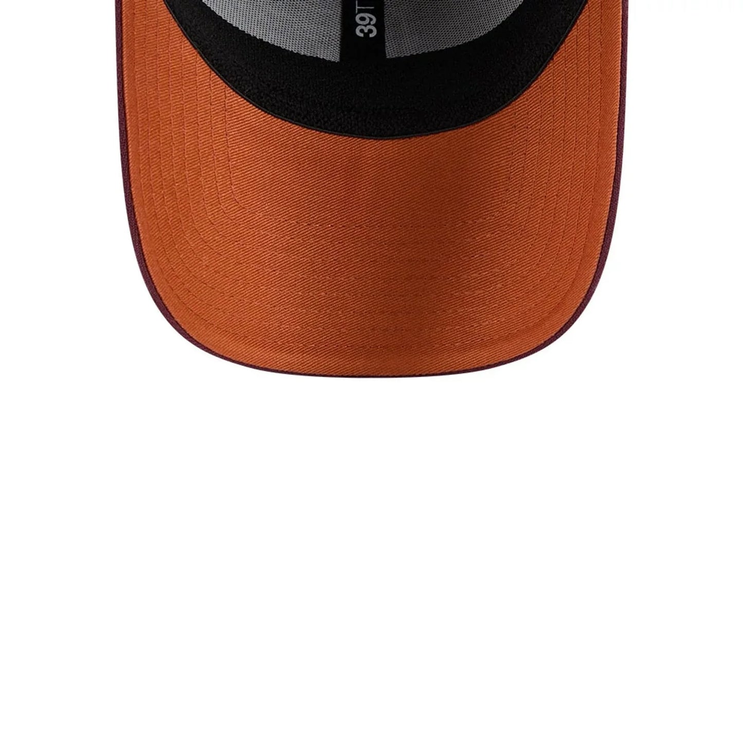 NEW ERA LA Dodgers MLB Frosted Rust Dark Red 39THIRTY Stretch Fit Cap