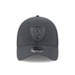 NEW ERA Las Vegas Raiders NFL Steel Charcoal 39THIRTY Stretch Fit Cap
