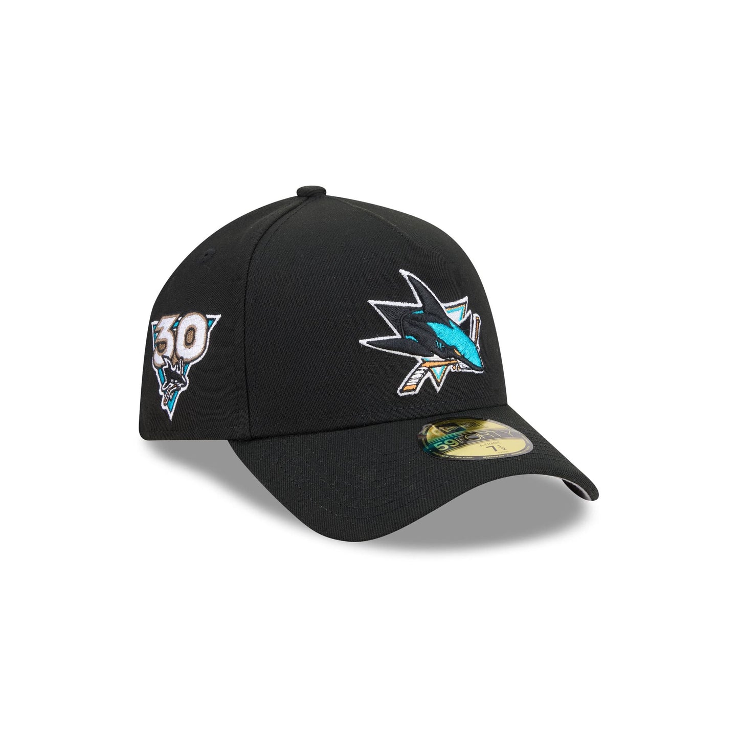 NEW ERA San Jose Sharks Team Side 59FORTY A-Frame Fitted