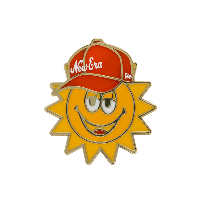 New Era Pin Cartoon Sun New Era Summer