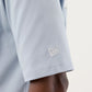 NEW ERA  Fun Block Party Graphic Pastel Blue Oversized T-Shirt