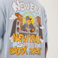 NEW ERA  Fun Block Party Graphic Pastel Blue Oversized T-Shirt
