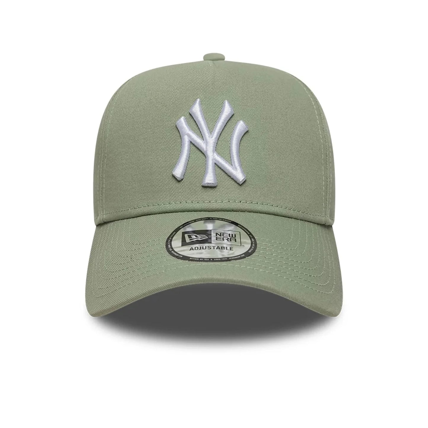 NEW ERA New York Yankees MLB League Essential Pastel Green 9FORTY E-Frame Adjustable Cap