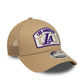 NEW ERA LA Lakers NBA Beige 9FORTY M-Crown A-Frame Trucker Adjustable Cap