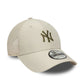 NEW ERA New York Yankees MLB Homefield Cream 9FORTY Trucker Adjustable Cap