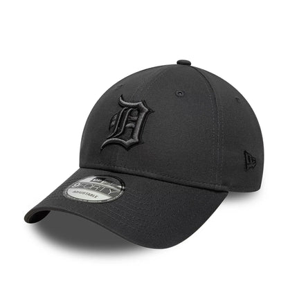 New Era Detroit Tigers MLB Team Outline Charcoal 9FORTY Adjustable Cap