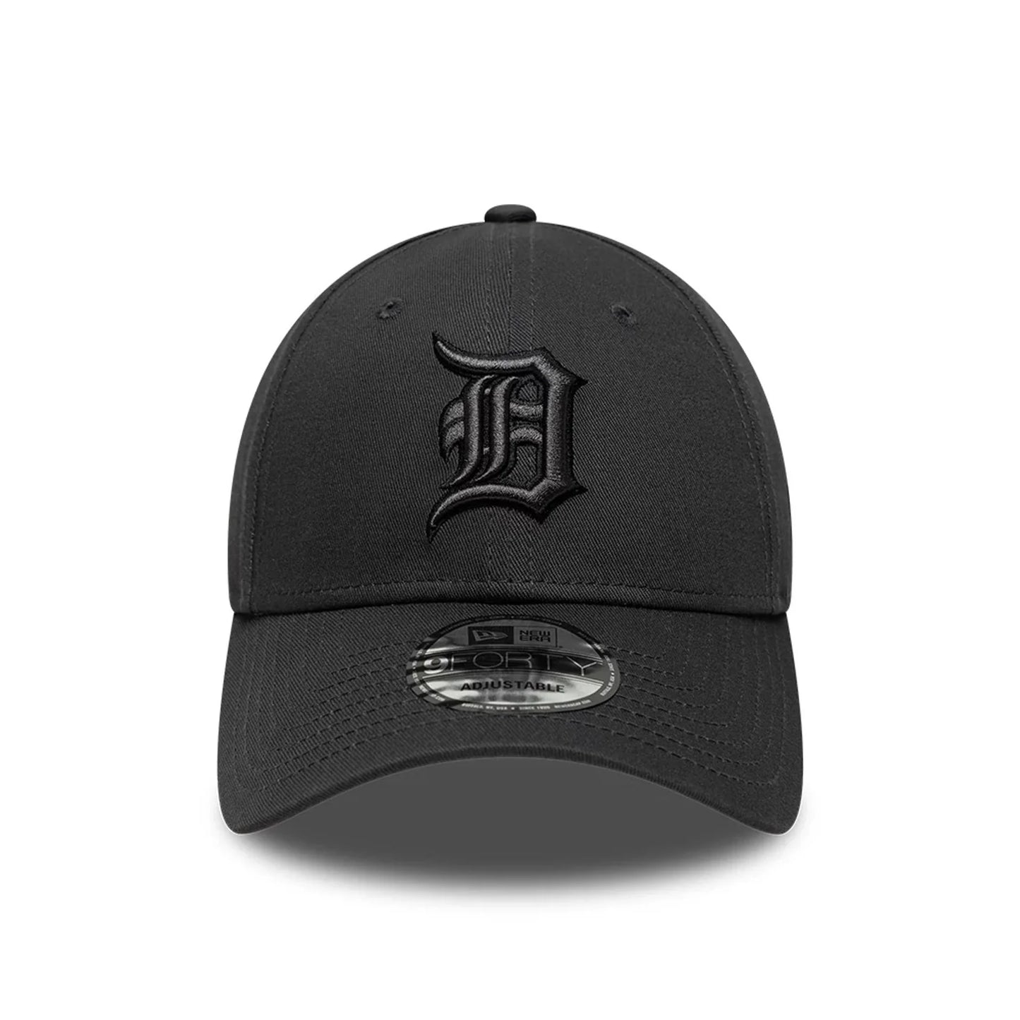 New Era Detroit Tigers MLB Team Outline Charcoal 9FORTY Adjustable Cap