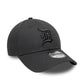 New Era Detroit Tigers MLB Team Outline Charcoal 9FORTY Adjustable Cap