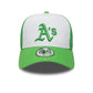 Athletics MLB League Essential Open Green 9FORTY A-Frame Trucker Adjustable Cap