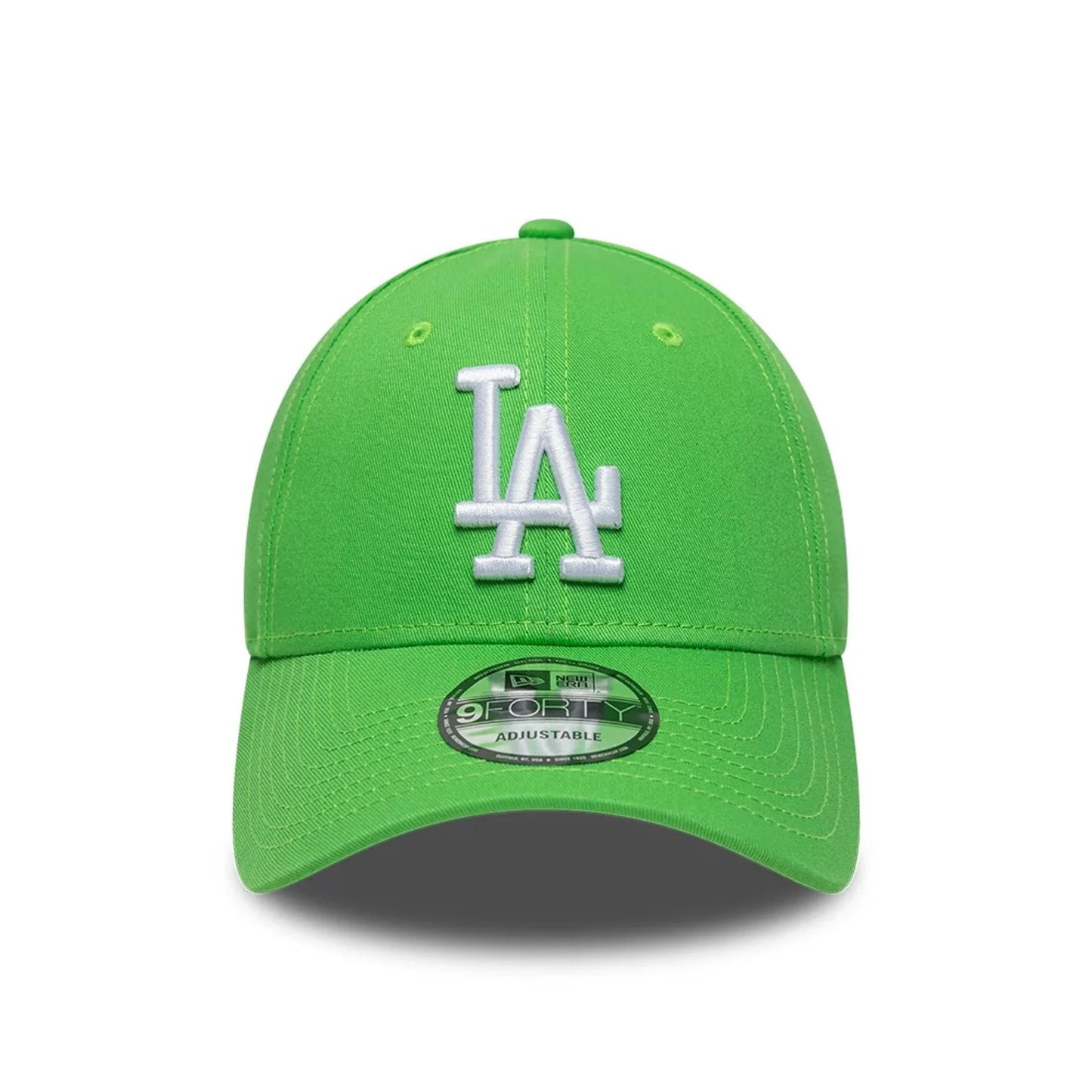 NEW ERA LA Dodgers MLB League Essential Open Green 9FORTY Adjustable Cap