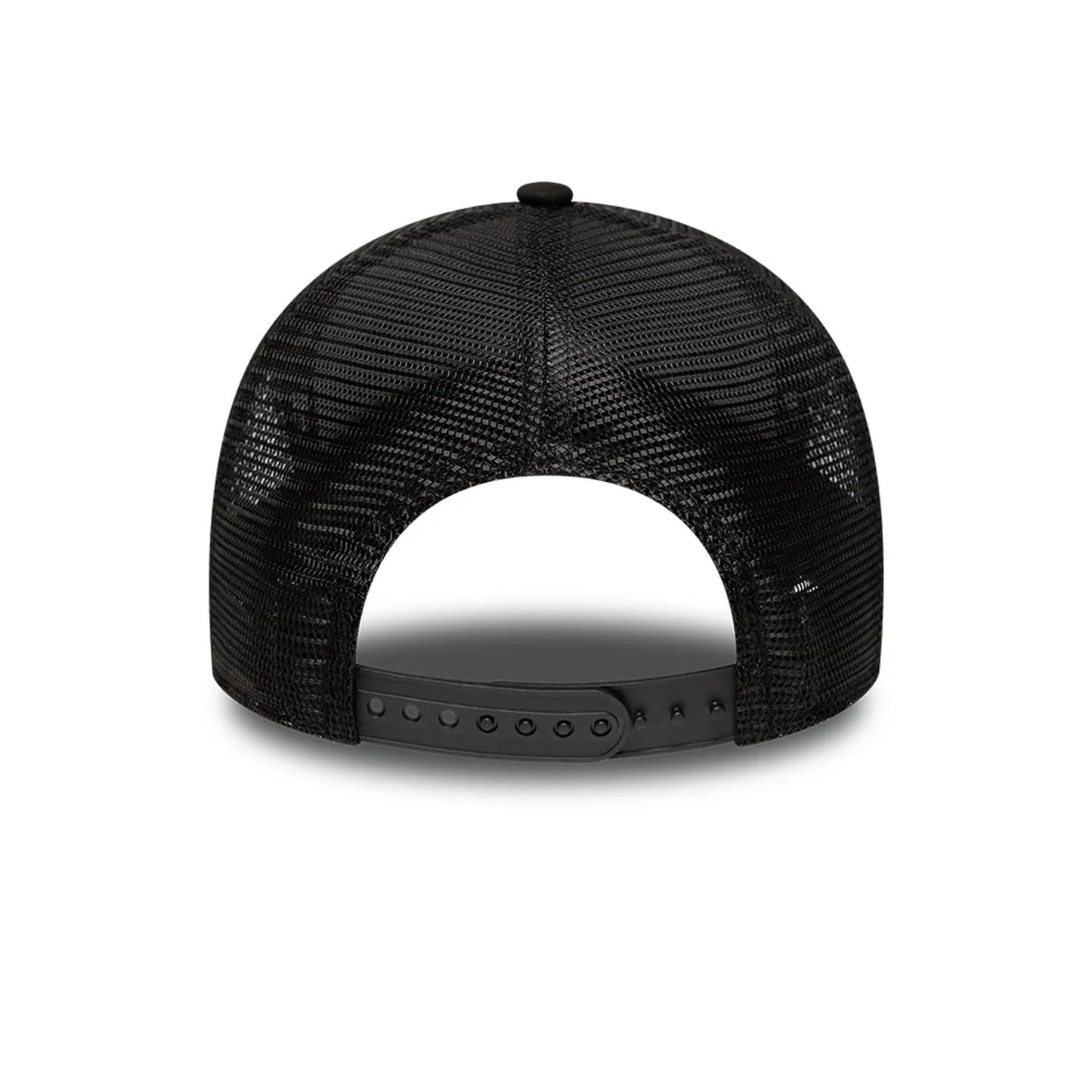 NEW ERA Chicago Bulls NBA Black 9FORTY M-Crown A-Frame Trucker Adjustable Cap