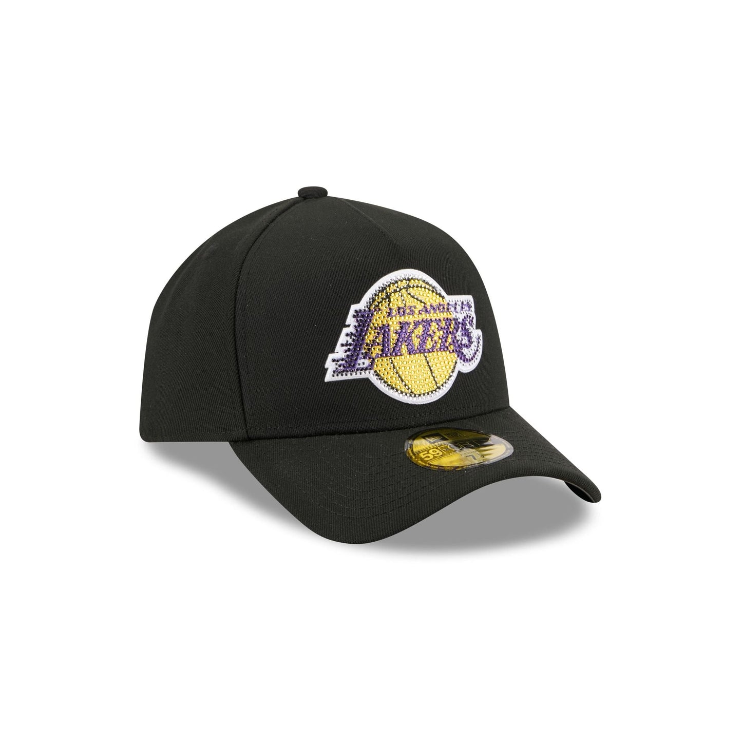 NEW ERA Los Angeles Lakers 2026 Draft Black 59FORTY A-Frame Fitted