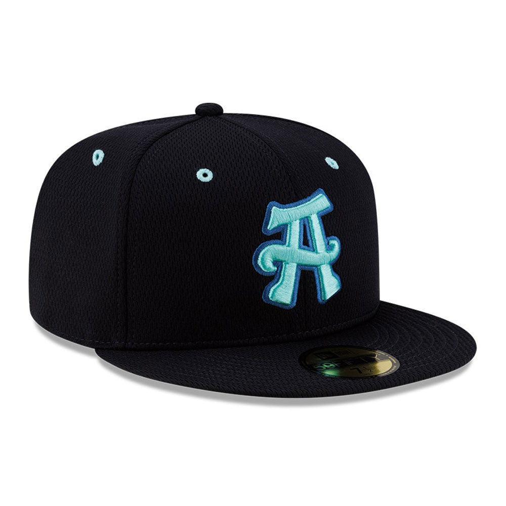 The Asheville Tourists New Era 59Fifty Batting Practice Cap