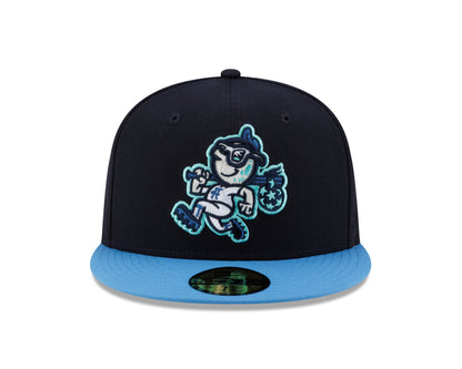 The Asheville Tourists New Era 59Fifty Road Cap