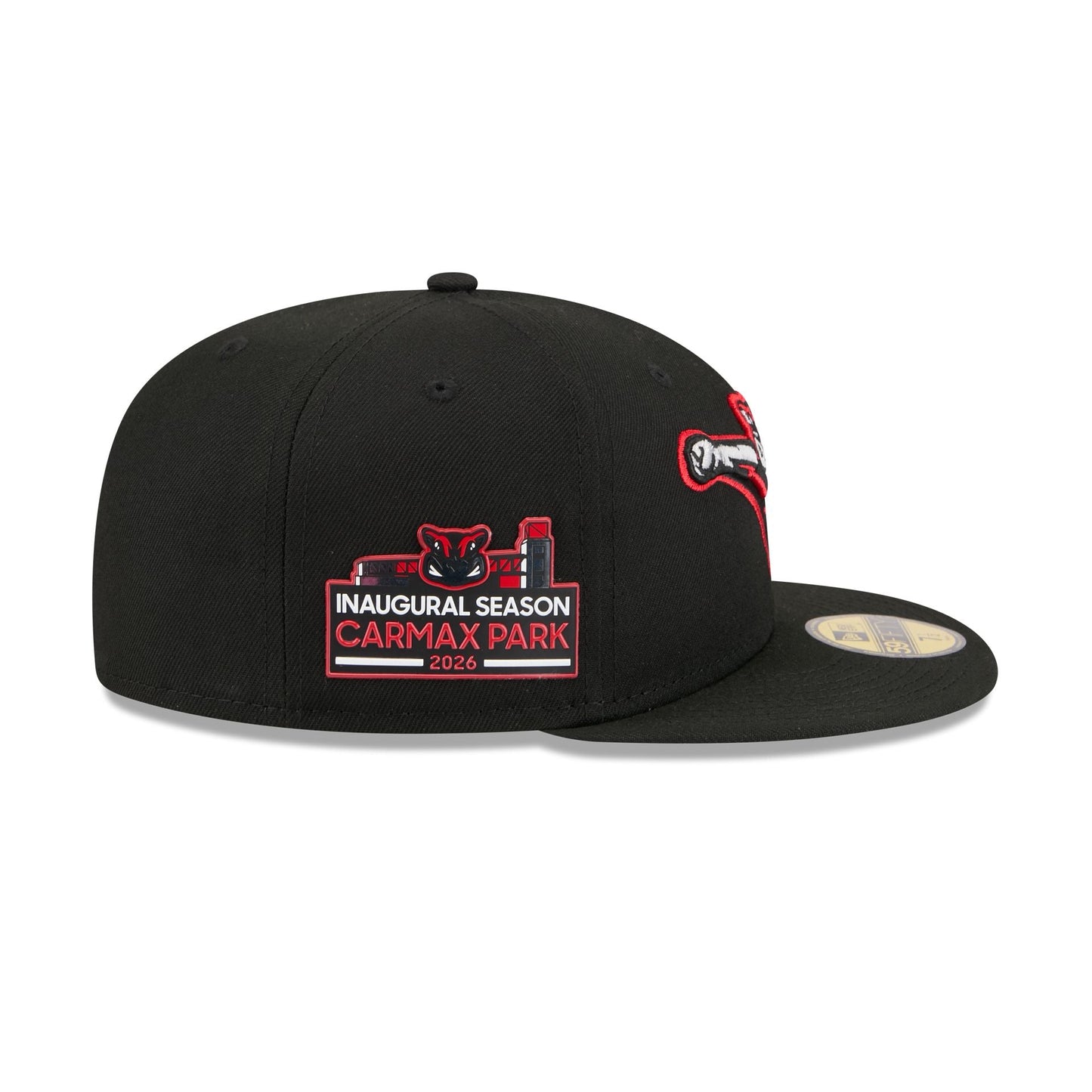 New Era Richmond Flying Squirrels Authentic Collection Home Sidepatch 59FIFTY Fitted