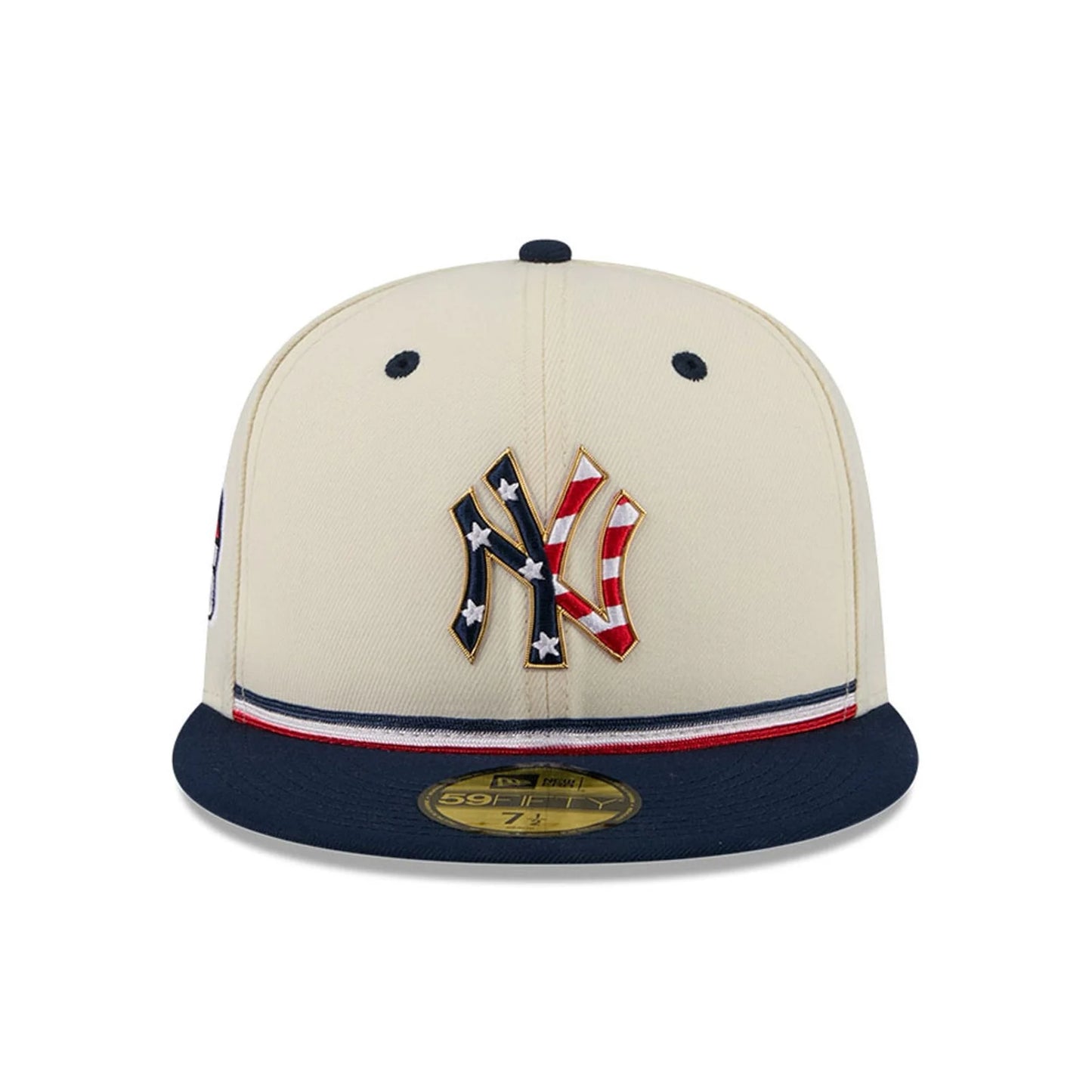 NEW ERA New York Yankees MLB 4th Of July 2026 Cream 59FIFTY Fitted Cap