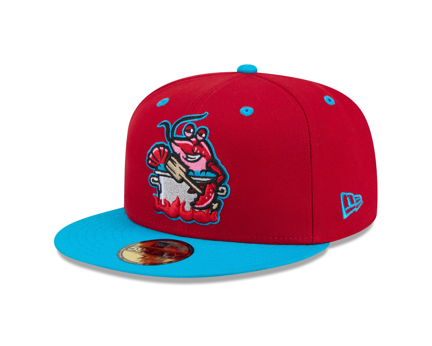 New Era Biloxi Shuckers Theme Night On-Field 59Fifty Fitted Biloxi Mudbugs Cap