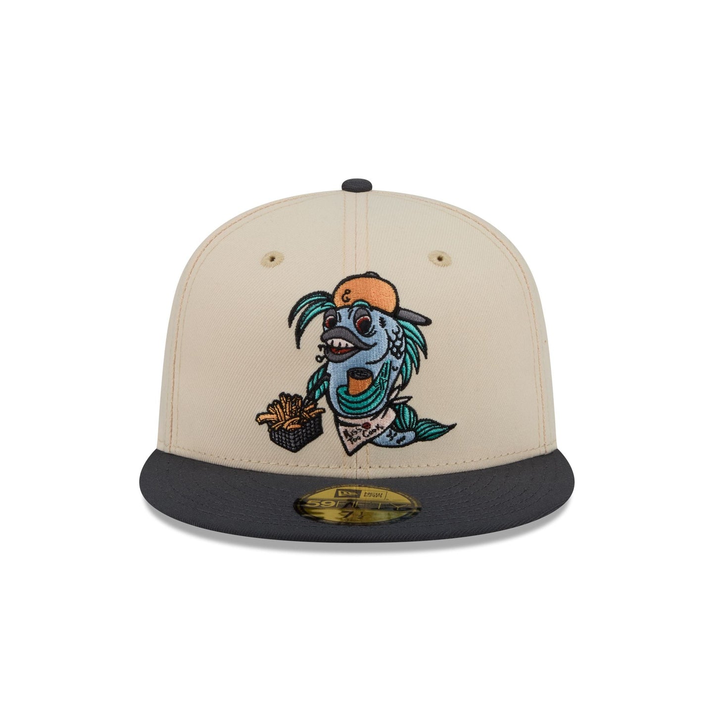 New Era Lake County Captains Theme Night Stone 59FIFTY Fitted