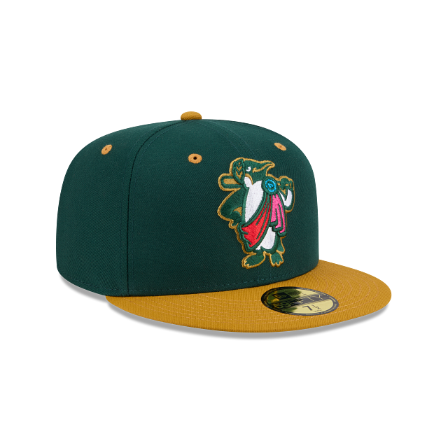 New Era Rome Emperors Dark Green Minor League Theme Nights 59FIFTY Fitted Hat