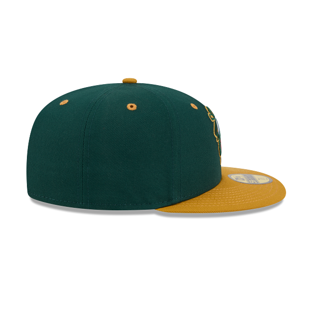 New Era Rome Emperors Dark Green Minor League Theme Nights 59FIFTY Fitted Hat