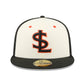 New Era Salt Lake Bees White Theme Nights 59FIFTY Fitted Hat