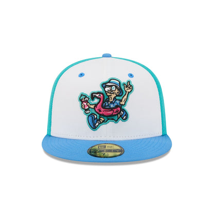 New Era West Michigan Whitecaps Theme Night Teal 59FIFTY Fitted