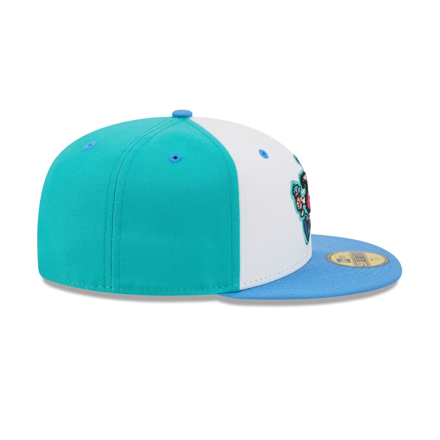 New Era West Michigan Whitecaps Theme Night Teal 59FIFTY Fitted