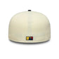 New Era Texas Rangers MLB Pin Cream & Navy 59FIFTY Fitted Cap