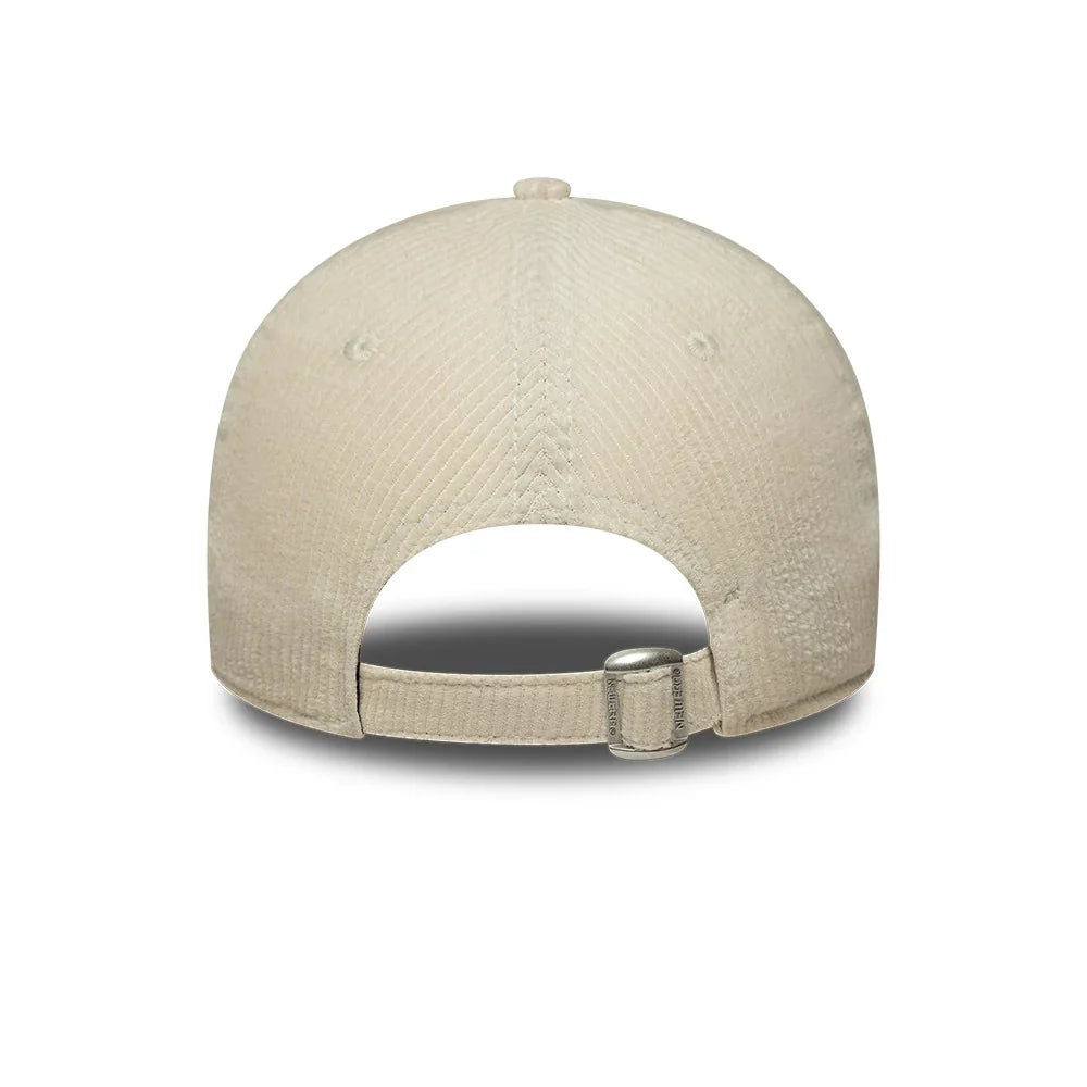 NEW ERA New York Yankees Womens MLB Cord Cord Cream 9FORTY Adjustable Cap