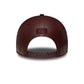 NEW ERA New York Yankees Womens MLB Diamante PU Dark Red 9FORTY M-Crown Adjustable Cap