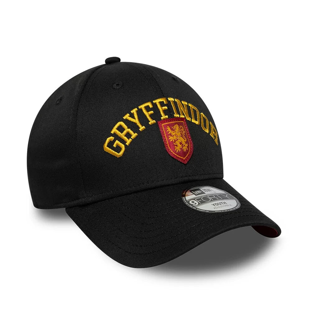 NEW ERA Youth Harry Potter Gryffindor Black 9FORTY Adjustable Cap