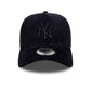 NEW ERA New York Yankees MLB Cord Navy 9FORTY A-Frame Trucker Adjustable Cap
