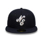 NEW ERA New Era Heritage Script Navy 59FIFTY Fitted Cap