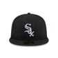 New Era Chicago White Sox MLB Rhinestone Badge Black 59FIFTY Fitted Cap