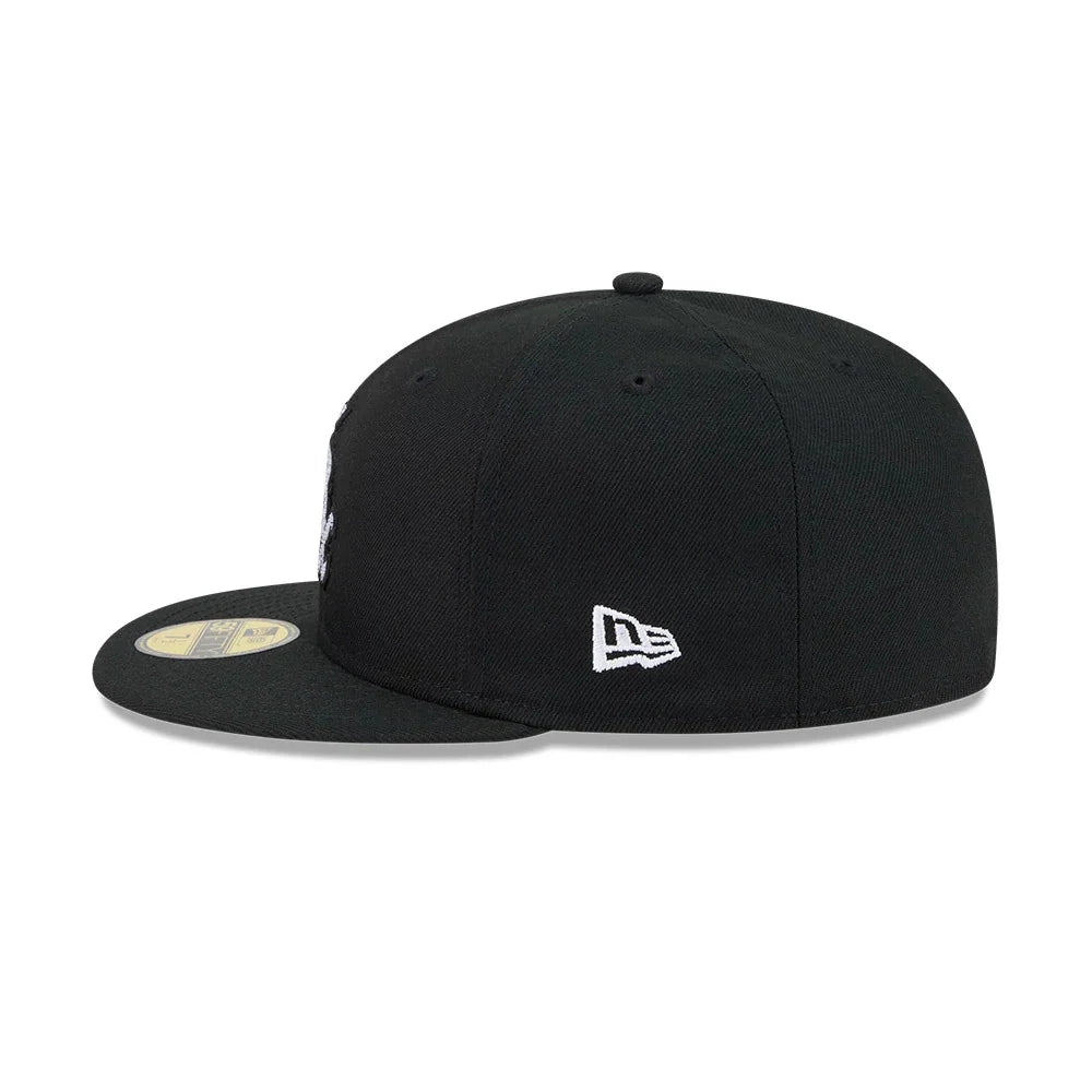 New Era Chicago White Sox MLB Rhinestone Badge Black 59FIFTY Fitted Cap