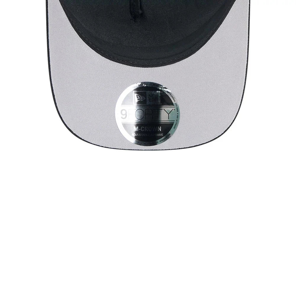 NEW ERA Raiders NFL All Over Black 9FORTY M-Crown A-Frame Trucker Adjustable Cap