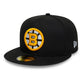 New Era Boston Bruins NHL Basic Black 59FIFTY Fitted Cap