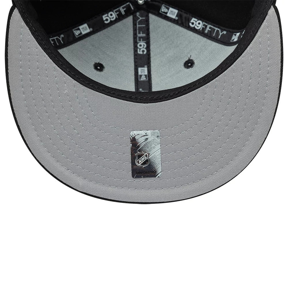 New Era Boston Bruins NHL Basic Black 59FIFTY Fitted Cap